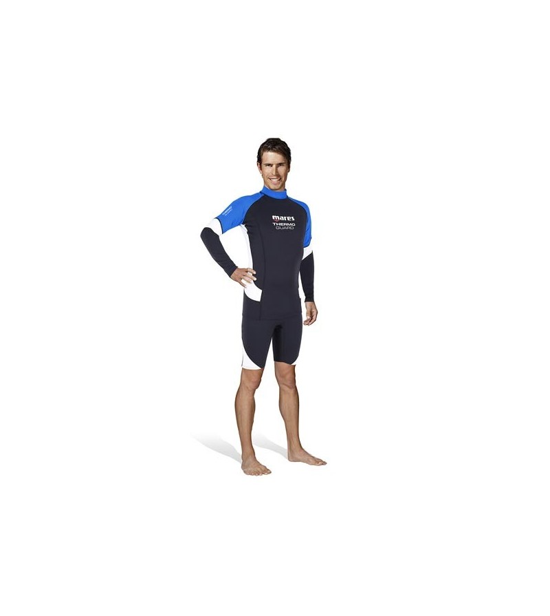 Top néoprène homme manches longues pour eau chaude Mares Thermo Guard 0.5mm pour la plongée & snorkeling ou en sous-combinaison