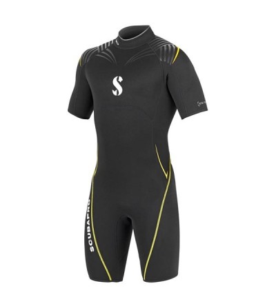 Shorty Scubapro Definition 2.5mm homme, confort et protection suffisante pour la plongée & le snorkeling en eau chaude