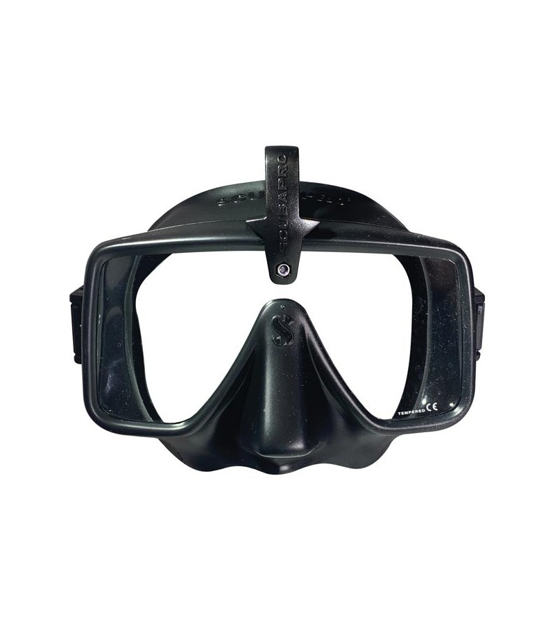 Masque de plongée monoverre Scubapro Frameless de forme rectangulaire avec support HUD