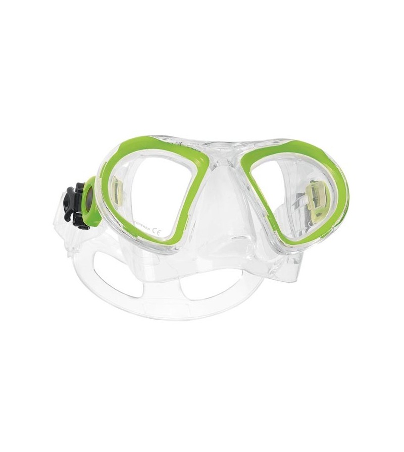 Masque deux verres enfant Scubapro Child 2 avec jupe en silicone anti-allergique pour la plongée et le snorkeling junior