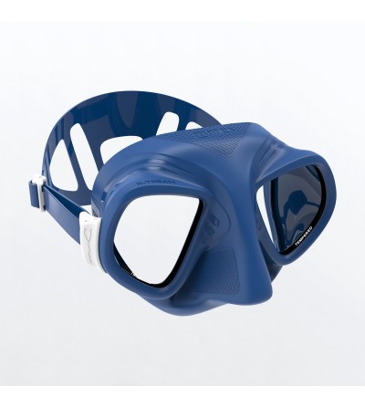 Masque d'apnée Mares X-Tream white Blue - Atelier de la Mer plongée Marseille