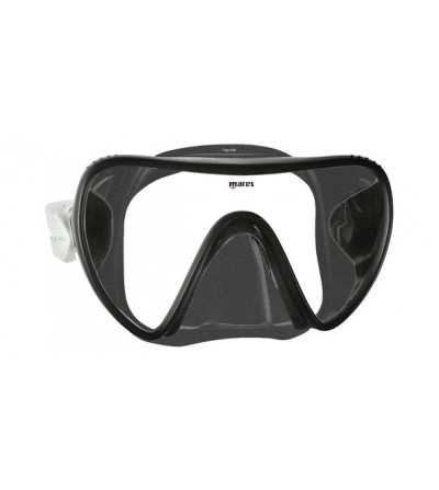Masque Monoverre sans cerclage Mares Essence en silicone Liquidskin pour la plongeé et le snorkeling - noir