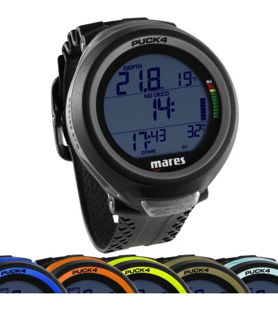 Ordinateur Mares Puck 4 + Sacoche Mares Diver