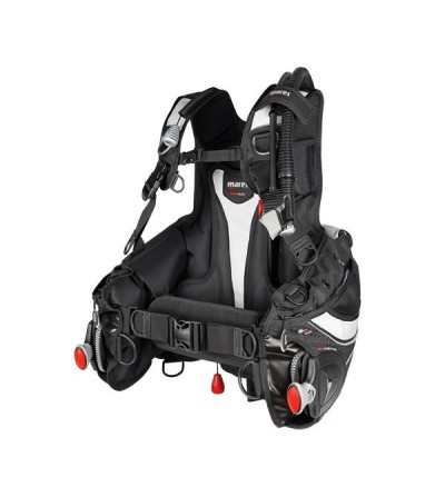 Gilet Stabilisateur réglable de plongée Mares Prestige avec système de lest SLS et bonne excellente - léger & compatible voyage 