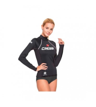 Top Cressi Rashguard Dive Center Manches longues - Femme