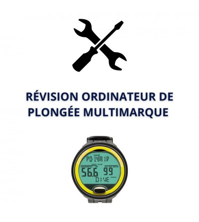 Révision Ordinateur de plongée multimarque