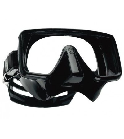Masque de plongée monoverre Scubapro Frameless de forme rectangulaire - Noir