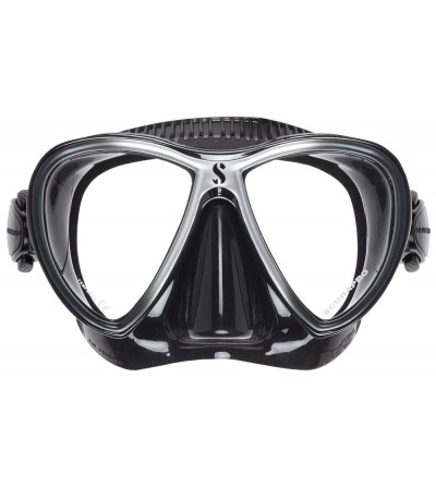 Masque deux verres Scubapro Synergy Twin Trufit noir/argent très confortable surtout en utilisation prolongée