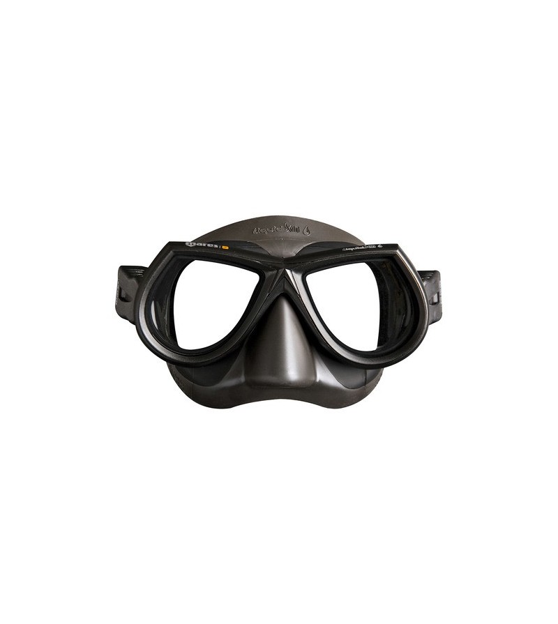 Masque d'apnée et chasse sous-marine Mares Pure Instinct Star SF en silicone Liquidskin - gris/noir