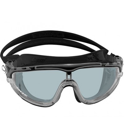 Lunettes masque de nage Cressi Skylight silicone noir avec large champ de vision & excellente étanchéité fumé