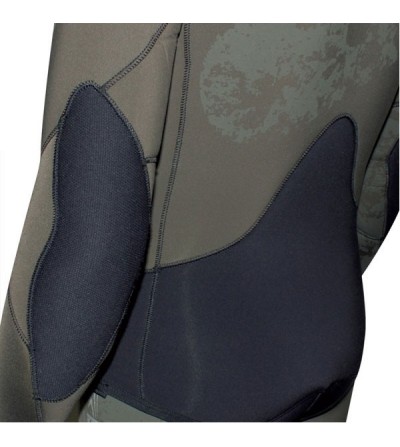 Veste de combinaison Beuchat Espadon Prestige camouflage en néoprène 7mm pour la chasse sous-marine et l'apnée