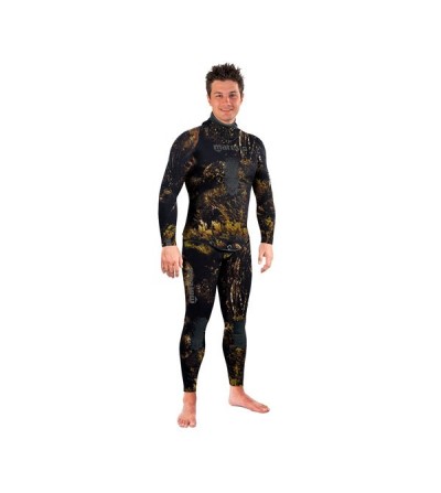 Pantalon de combinaison Illusion 30 en néoprène 3mm camouflage Mares Pure Instinct pour chasse sous-marine & apnée