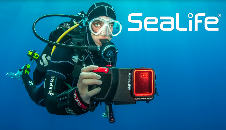 Caisson Sealife Sport Diver Ultra pour smartphone