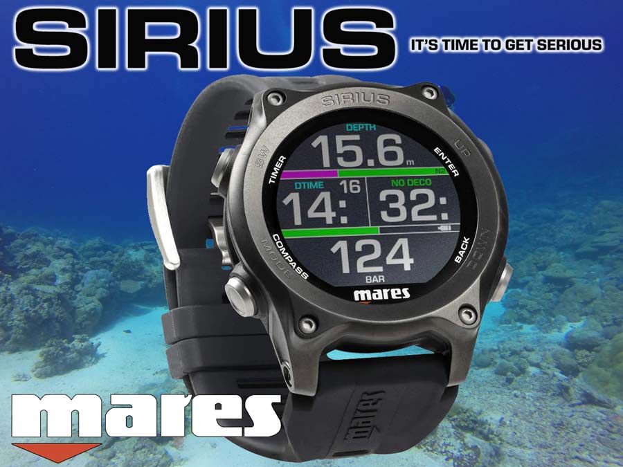 Ordinateur de plongée Sirius Mares